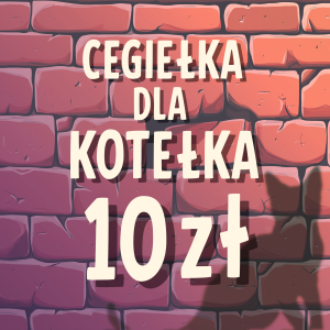 CEGIEŁKA DLA KOTEŁKA 10 zł