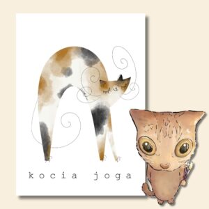 KOCIA JOGA plakat